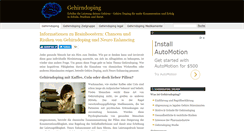 Desktop Screenshot of gehirn-doping.info